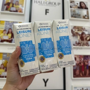 Lốc 3 Hộp Leisure Kidney 1 Soup Dinh Dưỡng Thận Giảm Protein Giá Ưu Đãi 126.000₫
