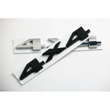 Logo chữ nối 4x4 cao cấp – Trang trí Jeep, Ford, Toyota, Honda, Nissan, chỉ 99.000₫