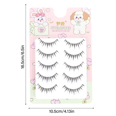 Lông Mi Giả Nhẹ Nhàng Wispy Nữ - Tự Nhiên, Dễ Đeo, Giá Rẻ 48.708 VND 3
