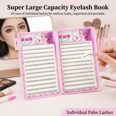 Lông mi giả uốn cong 5-7mm C - Sợi tổng hợp chống thấm nước, phù hợp mắt nhạy cảm, giảm giá 19% chỉ 64.900₫