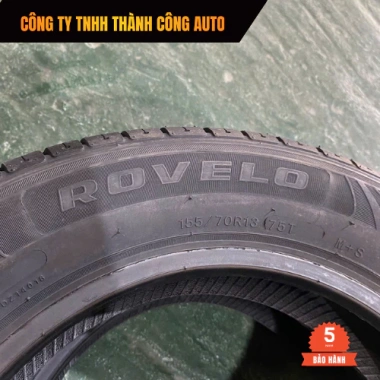 Lốp 155/70R13 ROVELO chính hãng cho Kia Morning Van, Hyundai EON – Giá 970.000đ, giảm tới 25% 5