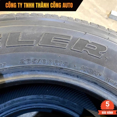Lốp Bridgestone D684 265/60R18 chính hãng - Phù hợp Ranger, Pajero, Hilux, giảm giá 44.5tr