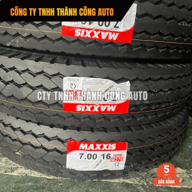 Lốp MAXXIS 700-16 gai xuôi M276 16PR - Xe tải Thaco Olin, giá 2.65 triệu 2