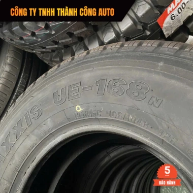 Lốp MAXXIS UE168 195R15 8PR - Phù hợp Kia K190, K200, Hiace - Giá ưu đãi 2.17 triệu 5