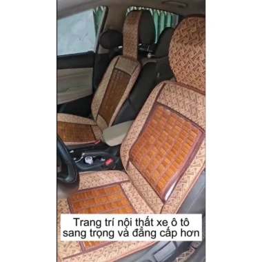 Lót ghế ô tô văn phòng tre trúc chống nóng, giảm mỏi lưng, thoáng khí – 1 chiếc 120k 3 Lót ghế ô tô văn phòng tre trúc chống nóng, giảm mỏi lưng, thoáng khí – 1 chiếc 120k 3