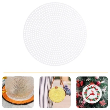 Lót túi canvas hình tròn đa size 7.5-23.5cm - Chỉ 15.000đ, chất liệu bền, dùng cho túi xách, ví 3