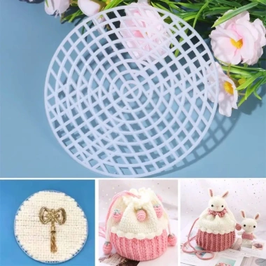 Lót túi canvas hình tròn đa size 7.5-23.5cm - Chỉ 15.000đ, chất liệu bền, dùng cho túi xách, ví 7