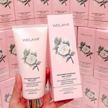 Lotion Hoa Trà Weilaiya Dưỡng Thể Sáng Da 200ml - Giá giảm 299k, Dưỡng ẩm sâu, Không nhờn