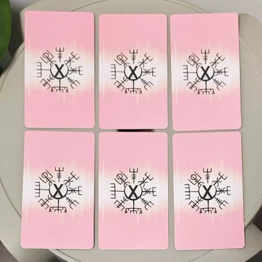 Love Runes Deck Pink Hướng dẫn mối quan hệ và bói toán Rune, giảm giá 71.280₫ 6