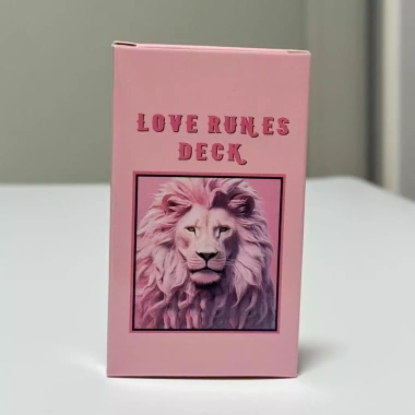 Love Runes Deck Pink Hướng dẫn mối quan hệ và bói toán Rune, giảm giá 71.280₫ 7