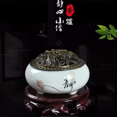 Lư Hương Gốm Nhỏ Đĩa Hương Gỗ Đàn Hương Giá 97.900đ Giảm Giá Đặc Biệt