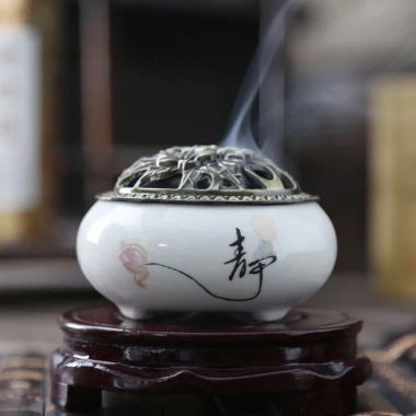 Lư Hương Gốm Nhỏ Đĩa Hương Gỗ Đàn Hương Giá 97.900đ Giảm Giá Đặc Biệt