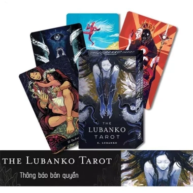 Lubanko Tarot Deck 80 lá siêu thực Queer 10.3x6cm 3 lá tình nhân Giá 83.160 VND