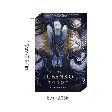 Lubanko Tarot Deck 80 lá siêu thực Queer 10.3x6cm 3 lá tình nhân Giá 83.160 VND