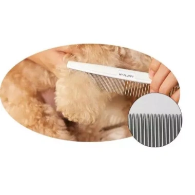 Lược thú cưng thép không gỉ FLUFFY - Răng mịn rộng hai mặt, tháo rối nhẹ nhàng cho chó, giá ưu đãi 407.697₫ 4 Lược thú cưng thép không gỉ FLUFFY - Răng mịn rộng hai mặt, tháo rối nhẹ nhàng cho chó, giá ưu đãi 407.697₫ 4