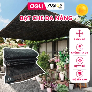 Lưới Che Nắng DELIxVusign đa năng siêu bền, chặn 99% UV, che nắng ban công, ngăn côn trùng - Giá chỉ 73.000₫ 9
