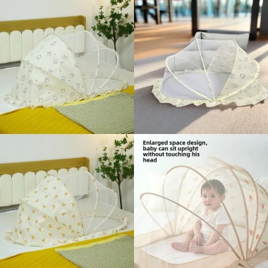 Lưới chống muỗi bé, tấm che nắng, chống rơi cho trẻ mới biết đi và sơ sinh