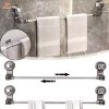 Lưu trữ khăn tắm gập gọn không khoan tường - Tiết kiệm không gian, giá 109.780₫