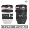 Ly giữ nhiệt inox 400ml hình ống kính máy ảnh - Giữ nóng lạnh lâu, giá chỉ 109k 10