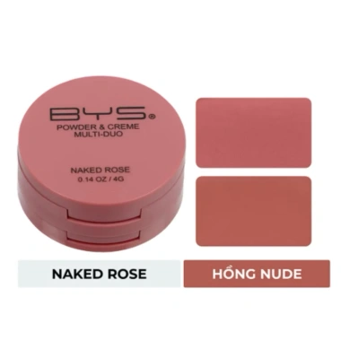 Má hồng BYS Get Pinked dạng kem và phấn Hồng San Hô 4g - Chính hãng, giảm giá 224k
