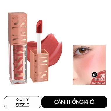 Má hồng kem căng mọng Bền màu Maybelline Sunkisser Blush 4.7ml Giá ưu đãi 205.000 VNĐ