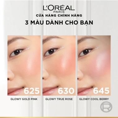 Má hồng kem L'Oreal Paris Lumi Le Liquid Blush 11ml – Tự nhiên, mỏng nhẹ, dễ tán, 239.000₫ 5