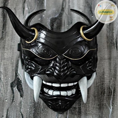 Ma Nhật Bản Hannya Pufangnice - Mặt nạ Halloween nửa mặt Samurai Prajna Giá 177.876₫ 3 Ma Nhật Bản Hannya Pufangnice - Mặt nạ Halloween nửa mặt Samurai Prajna Giá 177.876₫ 3