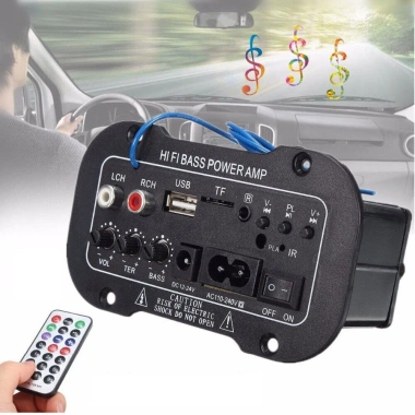 Mạch loa Bluetooth MONQIQI 30W Siêu Trầm, Điều Khiển Từ Xa, 12V/220V - Tặng Đầy Đủ Phụ Kiện, Giá Ưu Đãi 170.000