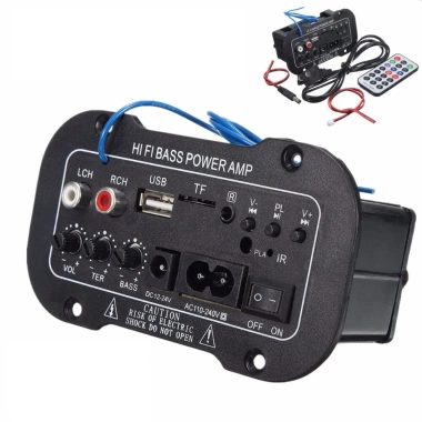 Mạch loa Bluetooth MONQIQI 30W Siêu Trầm, Điều Khiển Từ Xa, 12V/220V - Tặng Đầy Đủ Phụ Kiện, Giá Ưu Đãi 170.000