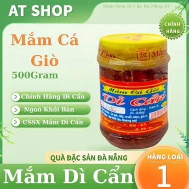 Mắm Cá Giò 500g Dì Cẩn Chính Gốc Vị Miền Trung Đậm Đà Giá chỉ 99.000đ