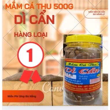 Mắm Cá Thu Dì Cẩn 500g Loại 1 - Đặc sản Đà Nẵng, Giá 149.000₫, Hương vị đậm đà 3
