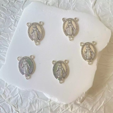 Mâm côi handmade 10 chiếc lốc chữ thập cổ điển charm Đức Trinh Nữ đồ thủ công tín ngưỡng giá ưu đãi 62.700 VND 2