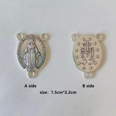 Mâm côi handmade 10 chiếc lốc chữ thập cổ điển charm Đức Trinh Nữ đồ thủ công tín ngưỡng giá ưu đãi 62.700 VND 4