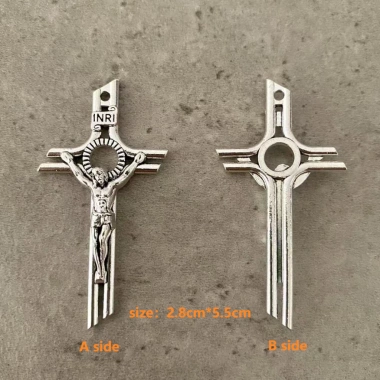 Mâm côi handmade 10 chiếc lốc chữ thập cổ điển charm Đức Trinh Nữ đồ thủ công tín ngưỡng giá ưu đãi 62.700 VND 8