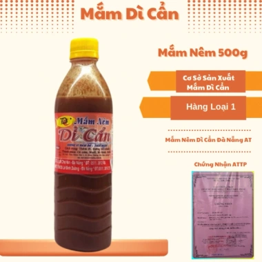 Mắm Nêm Dì Cẩn Xay Nhuyễn 500g - Thơm Ngon Ăn Cơm, Cuốn Bánh Tráng, Giá 59k