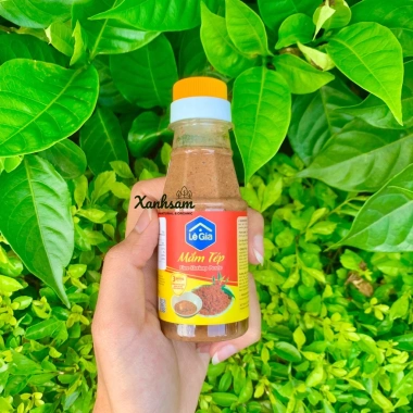 Mắm tôm Lê Gia Xanhsam 110/225ml chai nhựa - 280ml hũ thủy tinh, giảm giá 23.750đ