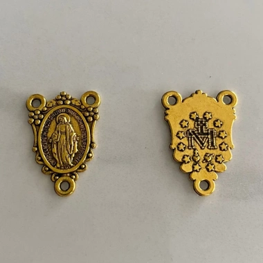 Mân Côi DIY Kit 5 Chiếc - Virgin Mary Center Connector Cross Mặt Dây Chuyền Vòng Cổ Giá Ưu Đãi 56.650 VND 7