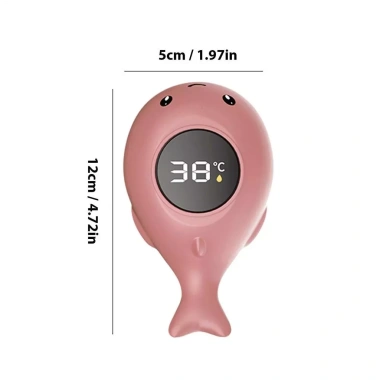 Màn hình LED nhiệt độ tắm cho bé, nhắc nhở 3 màu an toàn, đồ chơi nổi, giá 151.800₫ 9