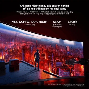 Màn Hình PC Xiaomi G34WQi 34 inch 2K Curved Gaming Monitor EU - Giá 8,2 triệu, BH 36 tháng