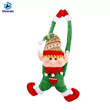 Màn Khóa Hoạt Hình Búp Bê Giáng Sinh - Rèm Trang Trí Cửa Sổ Văn Phòng, Kẹp Quà Tặng, Giá Ưu Đãi 10