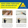 Màng Chống Thấm Mizone Proof Membrane Gốc Bitum Dạng Lỏng Độ Đàn Hồi Cao Thi Công Trực Tiếp Lên Bê Tông Giá Ưu Đãi 233.750 VND 4