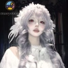MAOYE66SY Headband Gothic Ren Kawaii Xù - Ruy Băng Nơ JK Anime Maid Cosplay Đầu Hàng Ngày