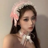 MAOYE66SY Headband Gothic Ren Kawaii Xù - Ruy Băng Nơ JK Anime Maid Cosplay Đầu Hàng Ngày 4