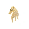 MAOYE66SY Vintage Ngựa Thổ Cẩm Pha Lê Thanh Lịch - Phụ Kiện Nữ Xòe Sang Trọng Vàng Bạc, Giá 44.000₫ 10