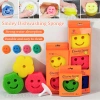 Mặt cười ma thuật lau chùi nhà bếp Smiley rửa chén, bọt biển sạch, giá 55.176₫