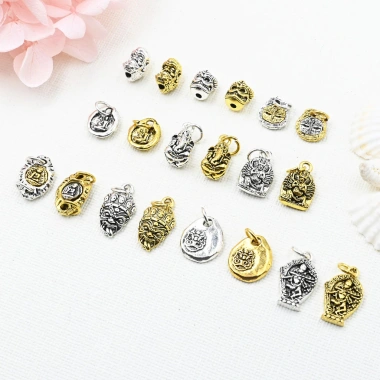Mặt dây chuyền Bạc cổ Guanyin Thần voi - Tự làm, giảm giá 22% chỉ 32.212₫