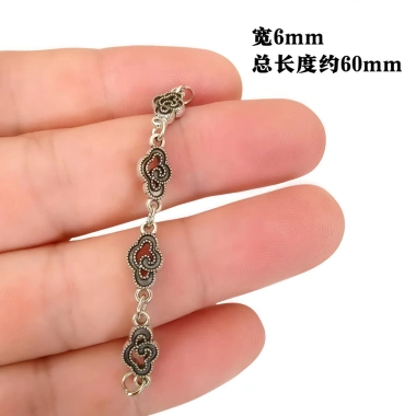 Mặt dây chuyền bạc cổ hoa sen bướm tự làm - Chạy vòng tua, giá ưu đãi 23,949đ