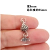Mặt dây chuyền bạc cổ hoa sen bướm tự làm - Chạy vòng tua, giá ưu đãi 23,949đ 9