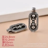 Mặt dây chuyền bạc Tây Tạng Châm Ngôn Sáu Con Cross Vajra thiết kế tinh xảo giảm giá 25.504 VND 3