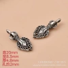 Mặt dây chuyền bạc Tây Tạng Châm Ngôn Sáu Con Cross Vajra thiết kế tinh xảo giảm giá 25.504 VND 4